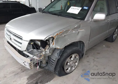 2005 Toyota Highlander V6 z USA, uszkodzony, nr VIN JTEGP21AX50072145